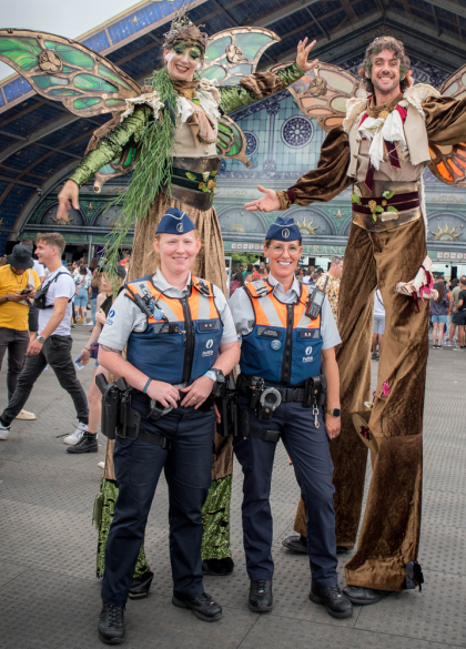 PZR op evenement Tomorrowland