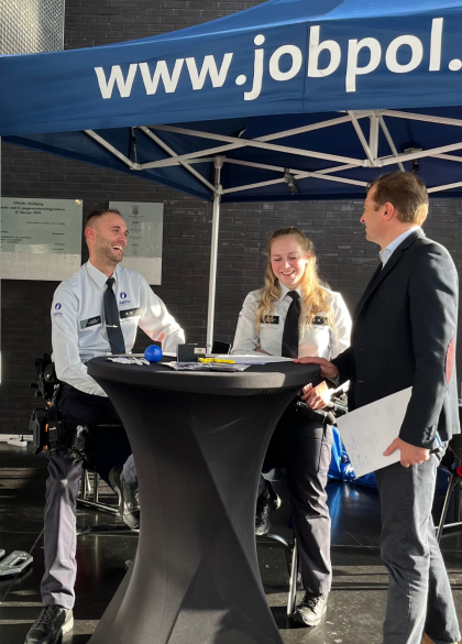 jobbeurs met Günther